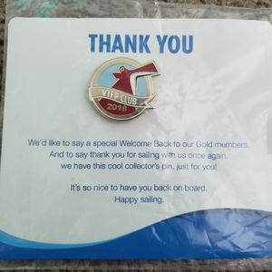 ? Carnival Cruise Lines VIFP club 2018 pin